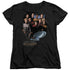 STAR TREK/VOYAGER CREW - S/S WOMENS TEE - BLACK