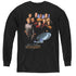 STAR TREK/VOYAGER CREW - YOUTH LONG SLEEVE TEE - BLACK