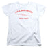 STAR TREK/SHENZHOU ATHLETIC - S/S WOMENS TEE - WHITE