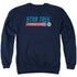 STAR TREK/AMERICANA ENTERPRISE - ADULT CREWNECK SWEATSHIRT - NAVY