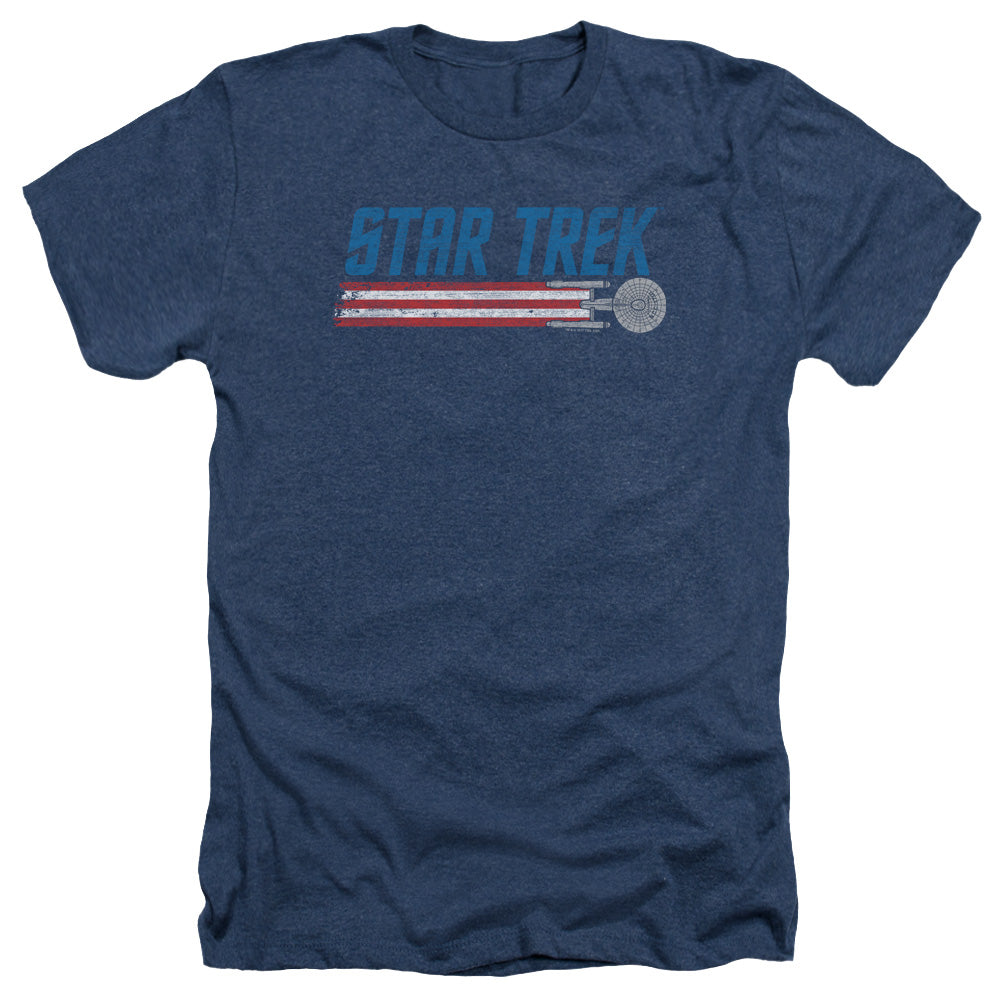 STAR TREK/AMERICANA ENTERPRISE - ADULT HEATHER - NAVY