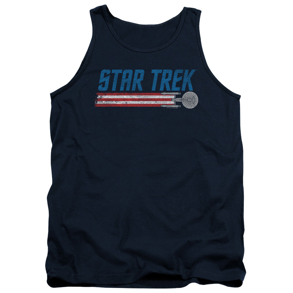 STAR TREK/AMERICANA ENTERPRISE - ADULT TANK - NAVY