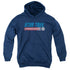 STAR TREK/AMERICANA ENTERPRISE - YOUTH PULLOVER HOODIE - NAVY