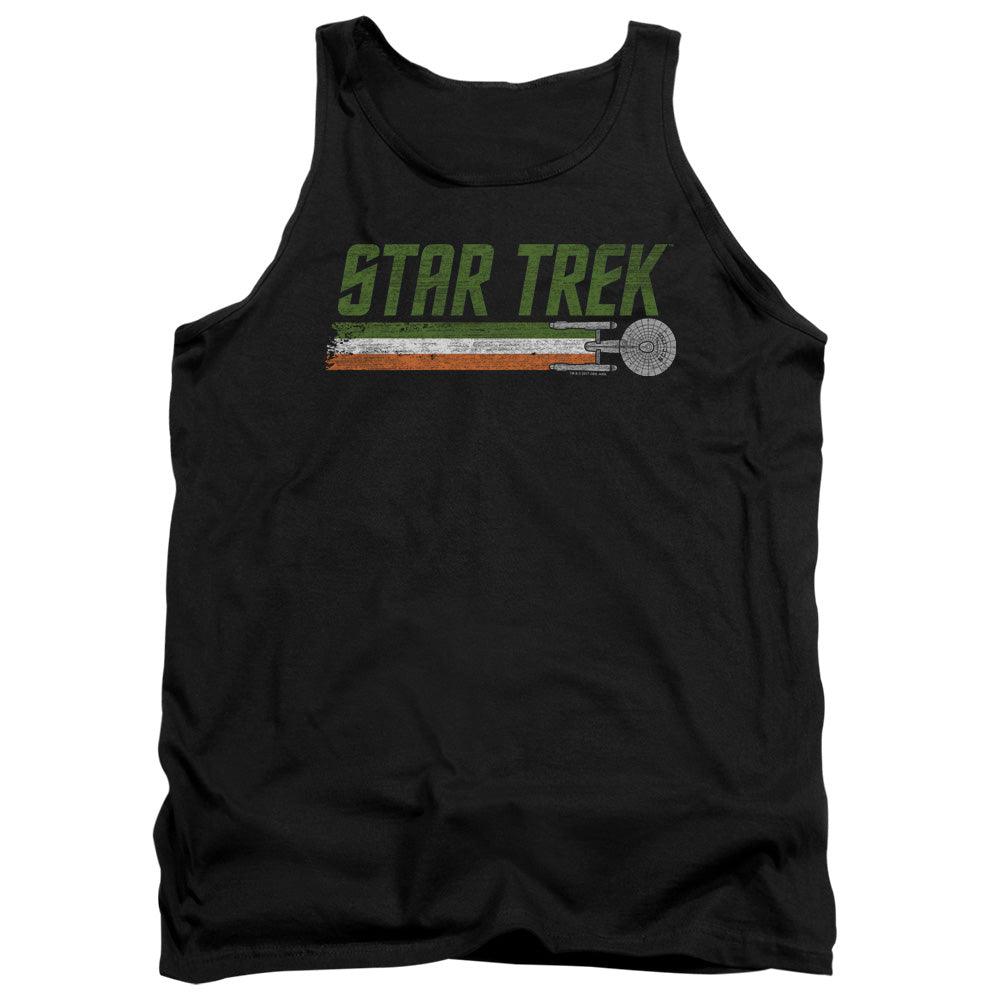 STAR TREK/IRISH ENTERPRISE - ADULT TANK - BLACK