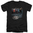 STAR TREK/ENTERPRISE CREW - S/S ADULT V-NECK 30/1 - BLACK