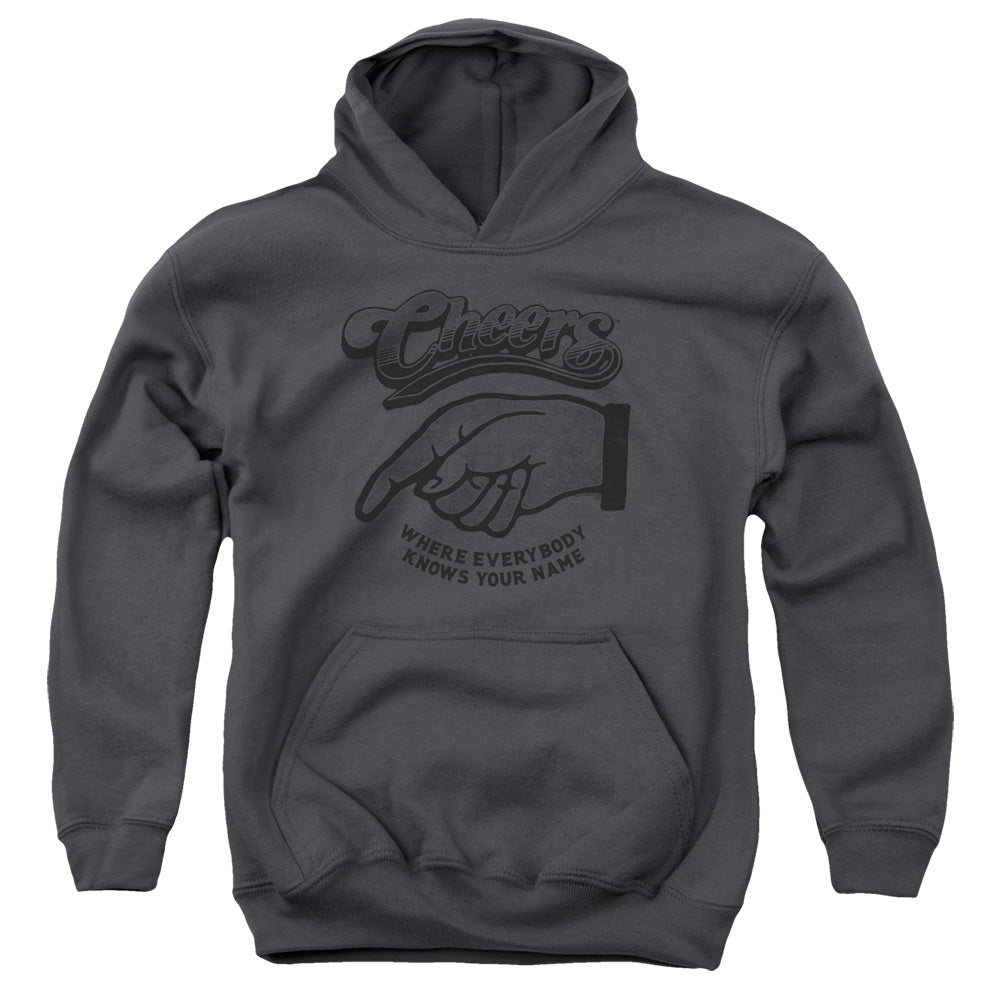 CHEERS/THE STANDARD - YOUTH PULLOVER HOODIE - CHARCOAL