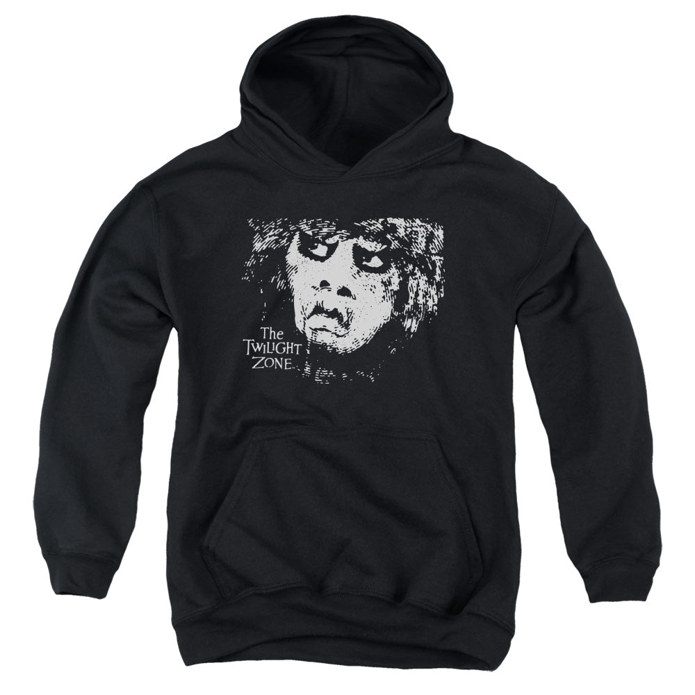 TWILIGHT ZONE/WINGER - YOUTH PULLOVER HOODIE - BLACK