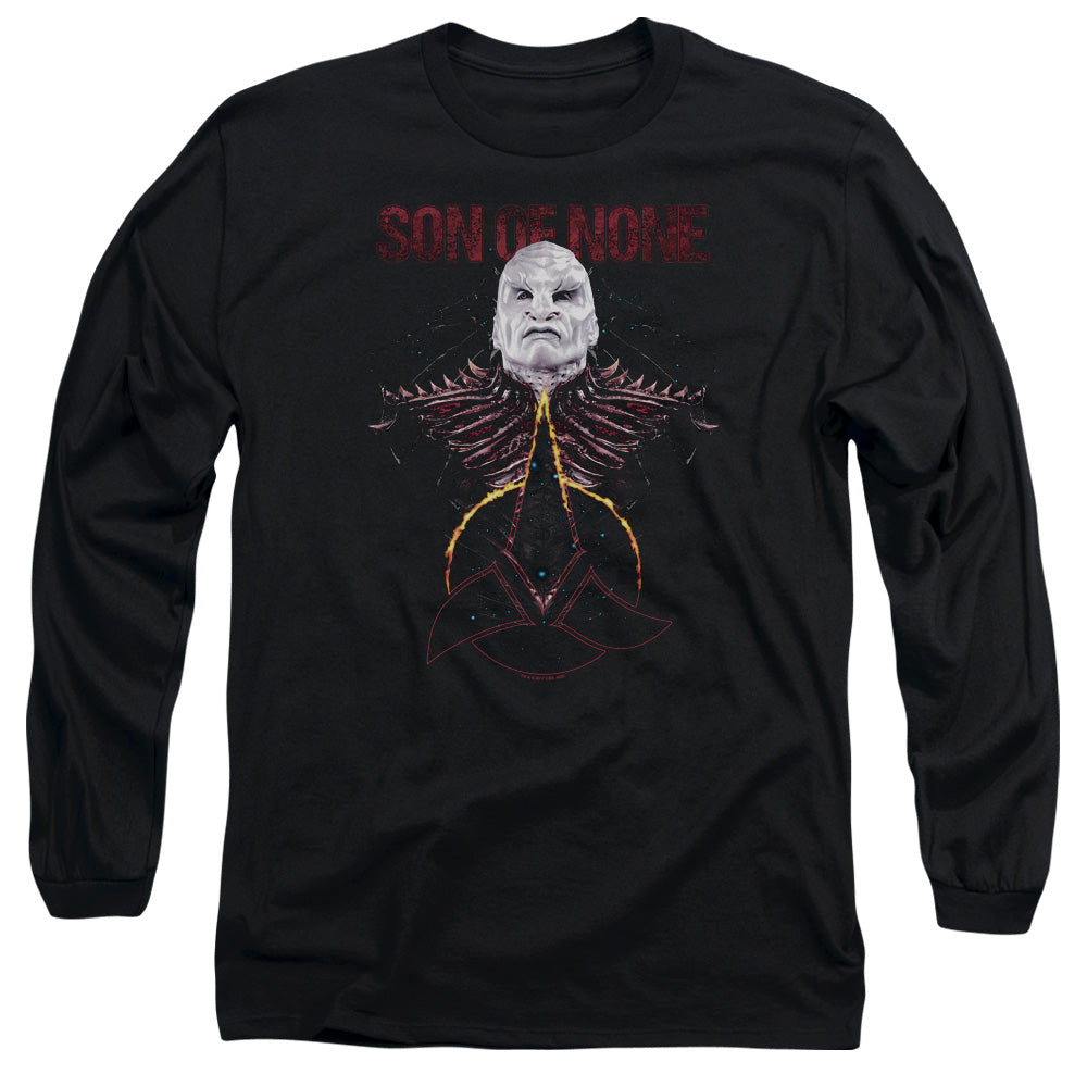 STAR TREK DISCOVERY/SON OF NONE - L/S ADULT 18/1 - BLACK