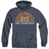 STAR TREK/SAN FRANCISCO TREK - ADULT HEATHER HOODIE - NAVY