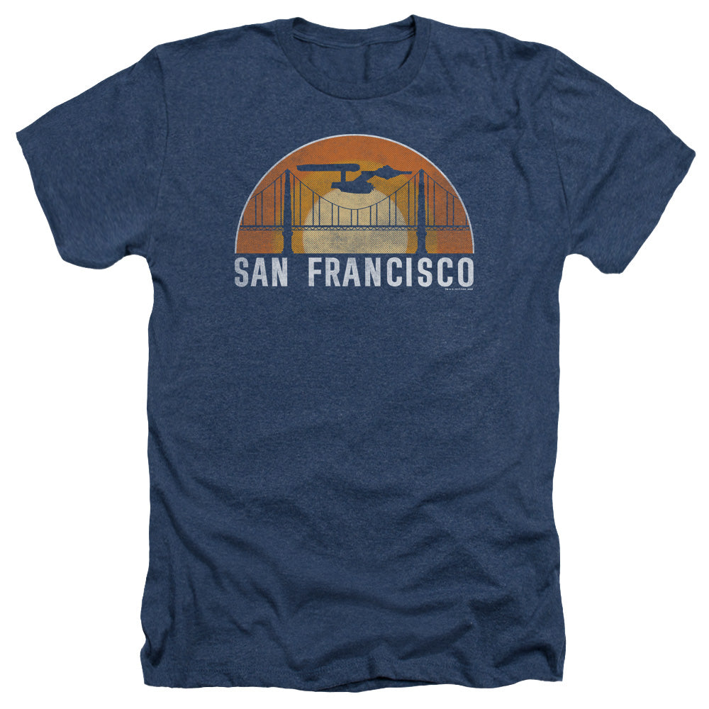STAR TREK/SAN FRANCISCO TREK - ADULT HEATHER - NAVY