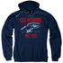 STAR TREK/STARDATE 2245 - ADULT PULLOVER HOODIE - NAVY