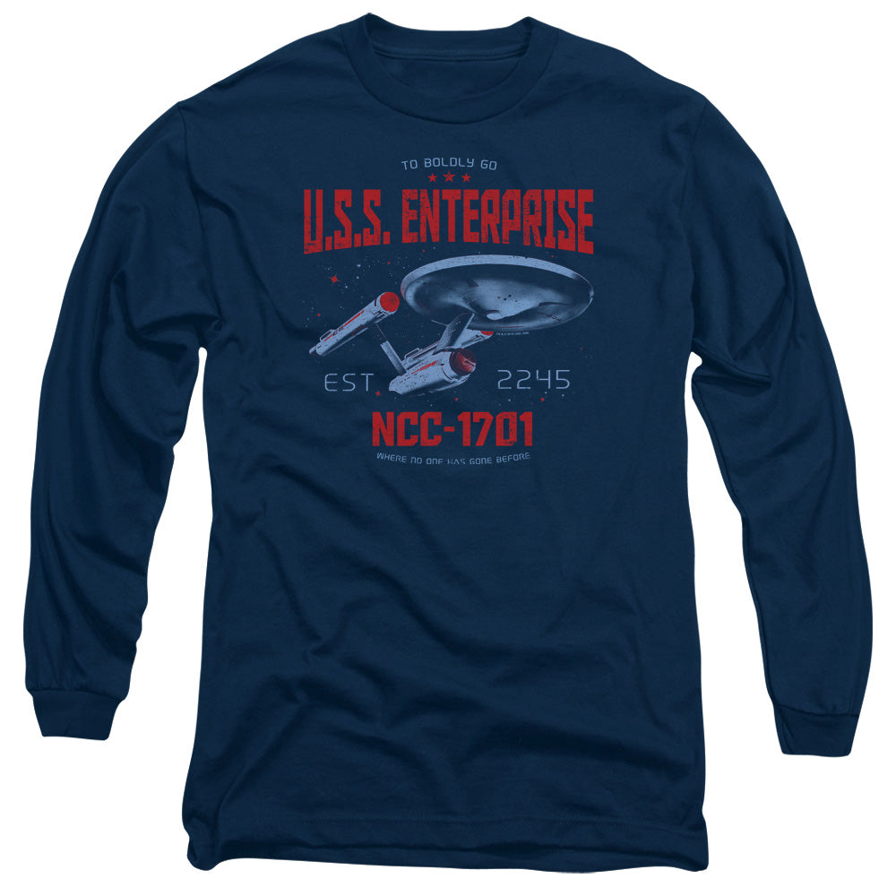 STAR TREK/STARDATE 2245 - L/S ADULT 18/1 - NAVY