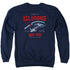 STAR TREK/STARDATE 2245 - ADULT CREWNECK SWEATSHIRT - NAVY