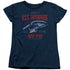 STAR TREK/STARDATE 2245 - S/S WOMENS TEE - NAVY