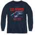 STAR TREK/STARDATE 2245 - YOUTH LONG SLEEVE TEE - NAVY