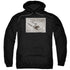 STAR TREK/ENTERPRISE KANJI - ADULT PULLOVER HOODIE - BLACK