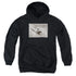 STAR TREK/ENTERPRISE KANJI - YOUTH PULLOVER HOODIE - BLACK
