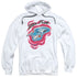 STAR TREK/TREK AIRBRUSH - ADULT PULLOVER HOODIE - WHITE