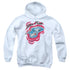 STAR TREK/TREK AIRBRUSH - YOUTH PULLOVER HOODIE - WHITE