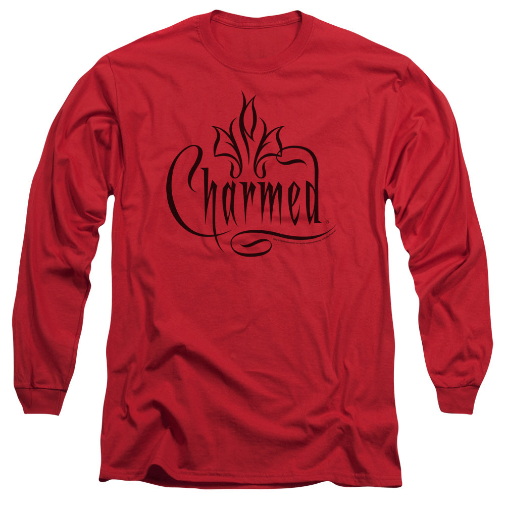 CHARMED/CHARMED LOGO - L/S ADULT 18/1 - RED