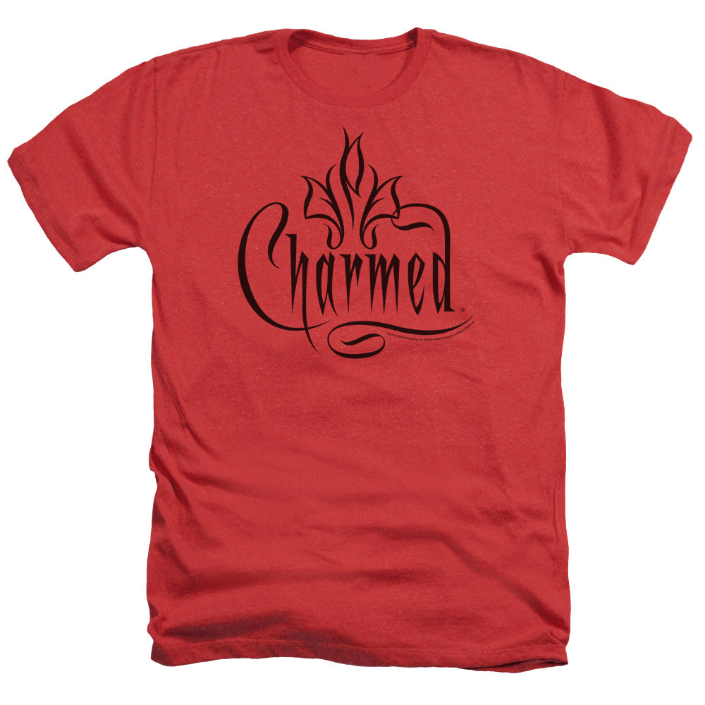 CHARMED/CHARMED LOGO - ADULT HEATHER - RED