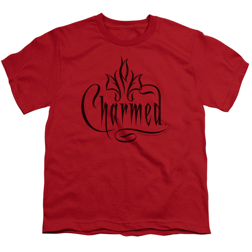 CHARMED/CHARMED LOGO - S/S YOUTH 18/1 - RED