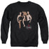 CHARMED/THREE HOT WITCHES - ADULT CREWNECK SWEATSHIRT - BLACK