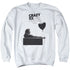 CRAZY EX GIRLFRIEND/CRAZY MAD - ADULT CREWNECK SWEATSHIRT - WHITE