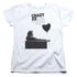 CRAZY EX GIRLFRIEND/CRAZY MAD - S/S WOMENS TEE - WHITE