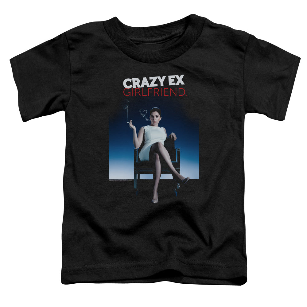 CRAZY EX GIRLFRIEND/CRAZY INSTINCT - S/S TODDLER TEE - BLACK