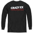 CRAZY EX GIRLFRIEND/CRAZY LOGO - YOUTH LONG SLEEVE TEE - BLACK