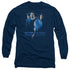 BLUE BLOODS/BLUE INVERTED - L/S ADULT 18/1 - NAVY