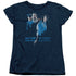 BLUE BLOODS/BLUE INVERTED - S/S WOMENS TEE - NAVY