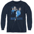 BLUE BLOODS/BLUE INVERTED - YOUTH LONG SLEEVE TEE - NAVY