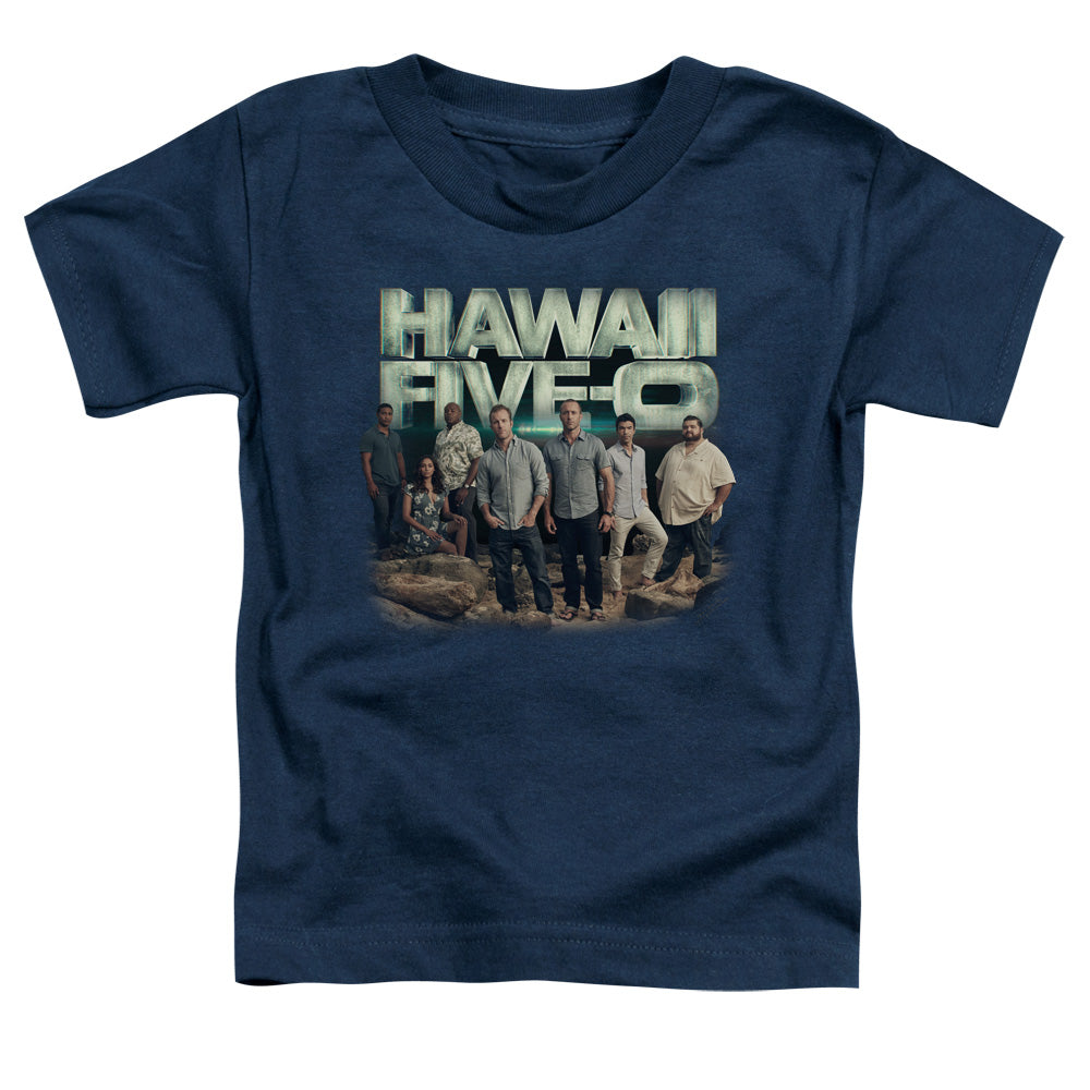 HAWAII 5 0/CAST - S/S TODDLER TEE - NAVY