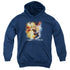 MACGYVER/PARACHUTE - YOUTH PULLOVER HOODIE - NAVY