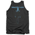 MACGYVER/MONO BLUE - ADULT TANK - CHARCOAL