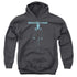 MACGYVER/MONO BLUE - YOUTH PULLOVER HOODIE - CHARCOAL