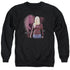 MEDIUM/MEDIUM - ADULT CREWNECK SWEATSHIRT - BLACK