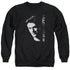 MACGYVER/FACE - ADULT CREWNECK SWEATSHIRT - BLACK