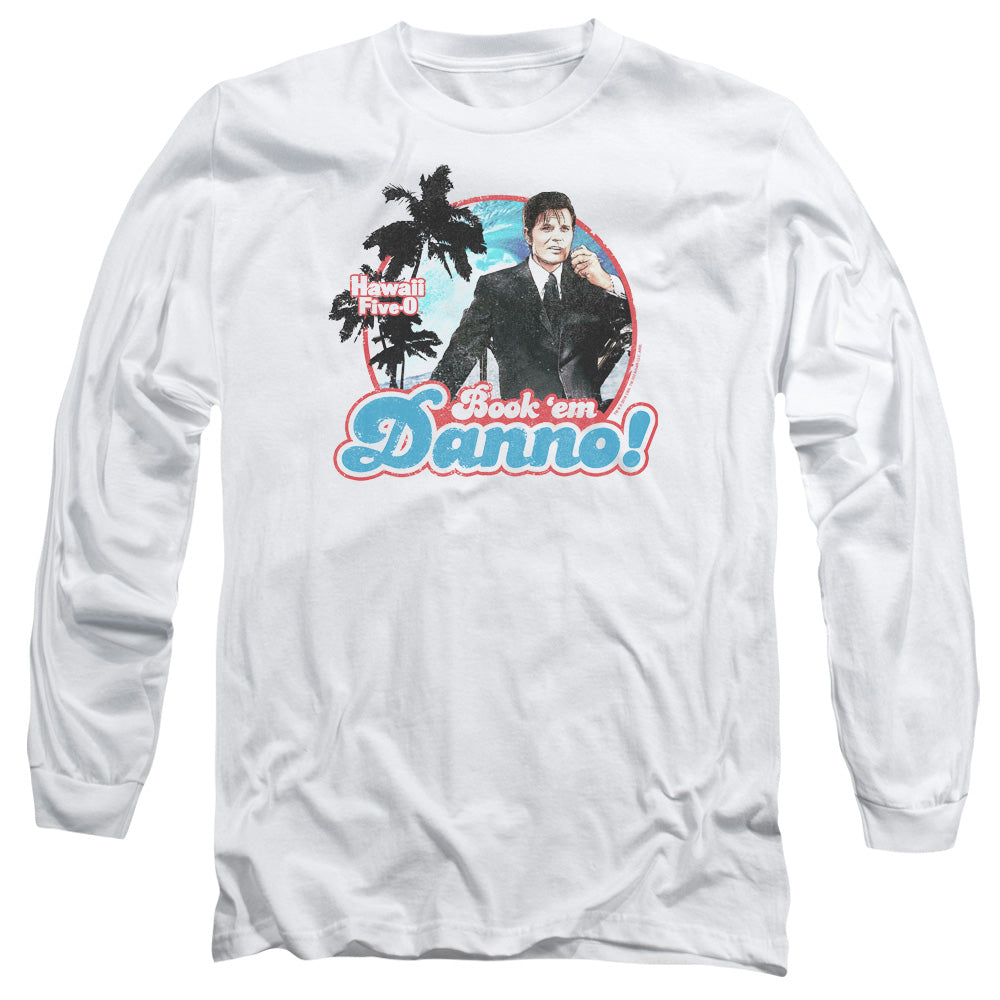 HAWAII 5 0/BOOK EM DANNO - L/S ADULT 18/1 - WHITE
