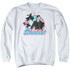 HAWAII 5 0/BOOK EM DANNO - ADULT CREWNECK SWEATSHIRT - WHITE