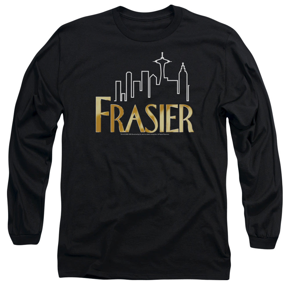 FRASIER/FRASIER LOGO - L/S ADULT 18/1 - BLACK