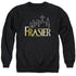 FRASIER/FRASIER LOGO - ADULT CREWNECK SWEATSHIRT - BLACK