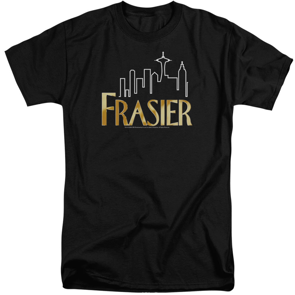 FRASIER/FRASIER LOGO - S/S ADULT TALL 18/1 - BLACK