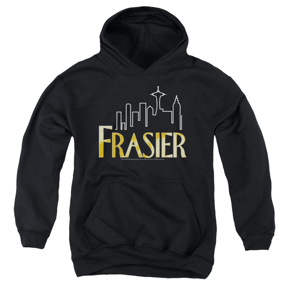 FRASIER/FRASIER LOGO - YOUTH PULLOVER HOODIE - BLACK