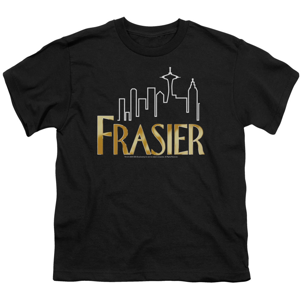 FRASIER/FRASIER LOGO - S/S YOUTH 18/1 - BLACK