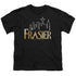 FRASIER/FRASIER LOGO - S/S YOUTH 18/1 - BLACK