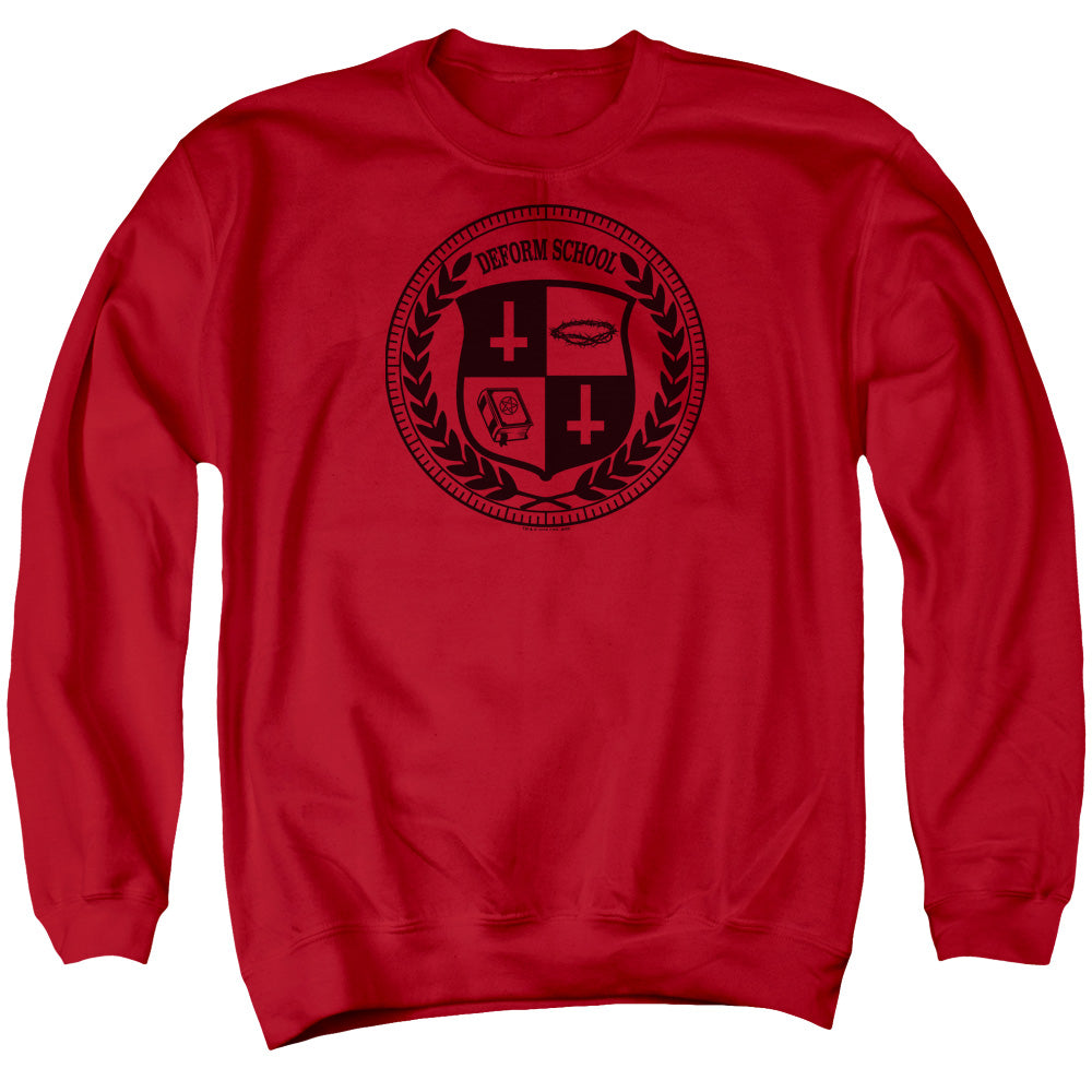 HELL FEST/DEFORM SCHOOL - ADULT CREWNECK SWEATSHIRT - RED