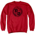 HELL FEST/DEFORM SCHOOL - ADULT CREWNECK SWEATSHIRT - RED